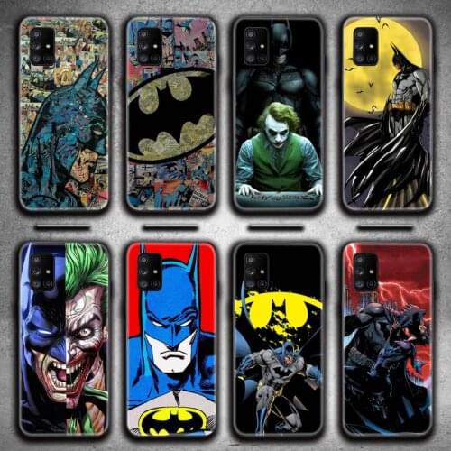 Super Heros Bruce Wayne Phone Case For Samsung Galaxy A21S A01 A11 A31 A81 A10 A20E A30 A40 A50 A70 A80 A71 A51