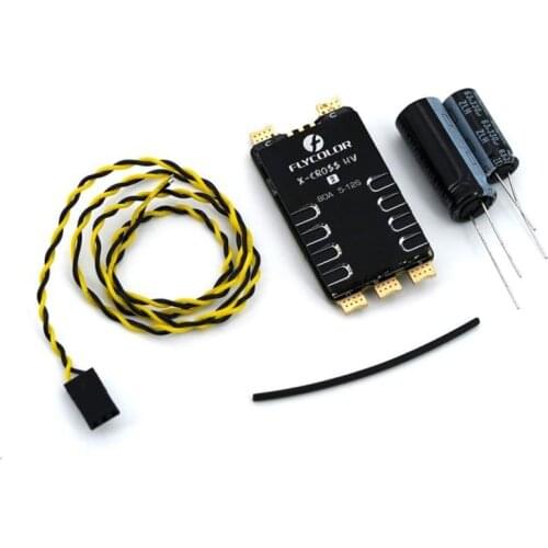 Flycolor X-Cross HV 80A 5-12S BLHeli32 Telemetry Brushless ESC for RC FPV Racing Freestyle Long Range Multicopter