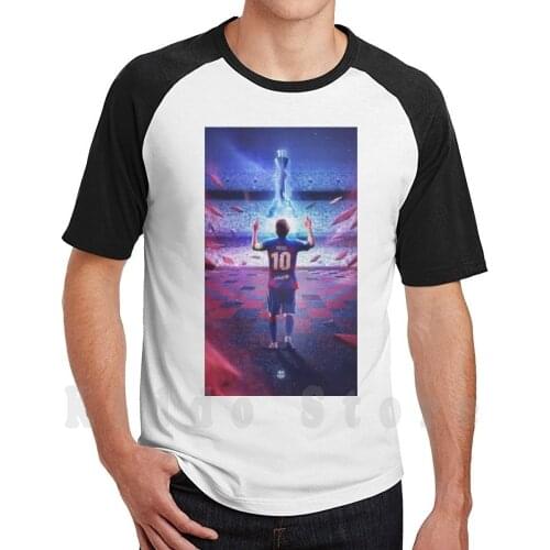 Lionel T Shirt Cotton Men DIY Print Cool Tee Lionel Spain Ballon Dor Match Goal Football Soccer