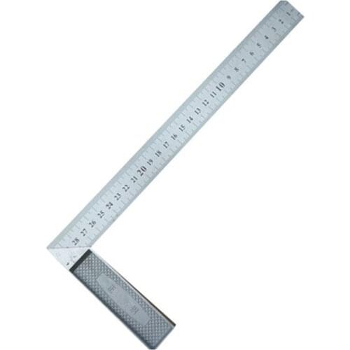 1Pc Aluminum Alloy Square Ruler Right Angle 90 Turning Ruler Woodworking Ruler Steel Turning Ruler Gauge Measuring Tools