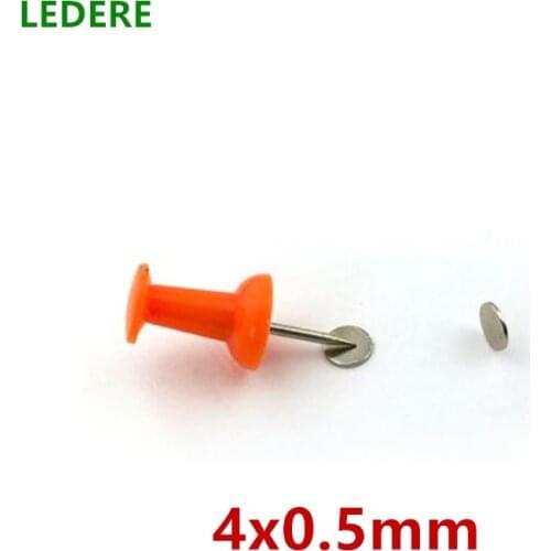 100Pcs Mini Small Magnet 4*0.5mm Strong Round Magnets Dia 4x0.5 mm Neodymium Magnet Rare Earth Magnet Precision Small 4*0.5