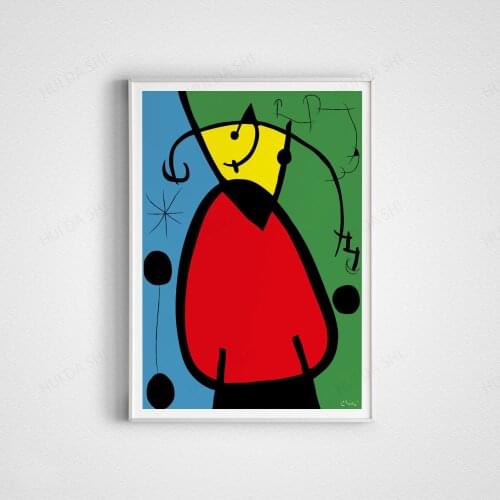 Joan Miro, Birth of Day, Printable Wall Art, Surrealism, Modern Art, Abstract Art Print, Living Room, Home Decor