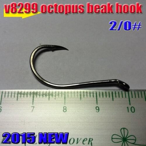 2015new fishing hook octopus beak hooks size:2/0# quantity:100pcs/lot Specializing in the production