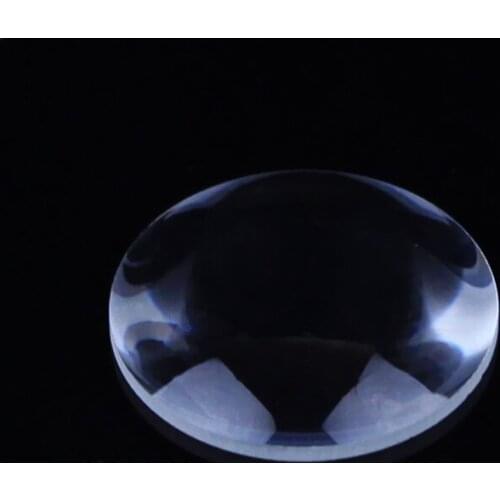 Optical flat convex lens diameter 50mm focal length 80mm ZF2 material boutique customization