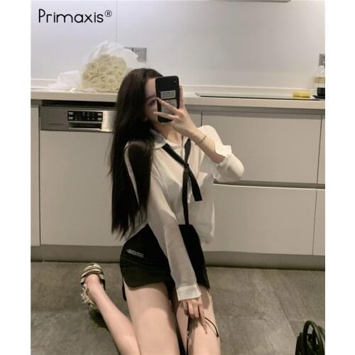 PRIMAXIS White Blouses