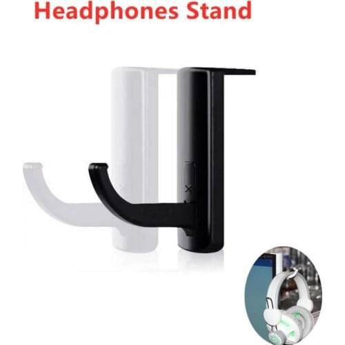 Universal Headphone Headset Hanger Simple bracket Wall Hook Holder Rack Pc Monitor Earphone Stand Rack Earphone Accessories