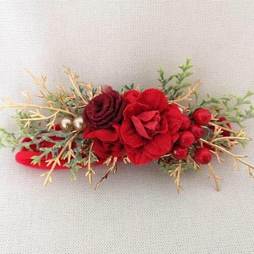 Vintage Lace Pearl Headband Prop Prop Newborn Floral Tieback Prop Baby Girl Flower Headband