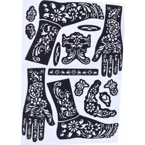 Henna Temporary Tattoo Stickers Cute Tatoo Art Body Jewelry Cool Stuff Cheap Things Fashion Makeup