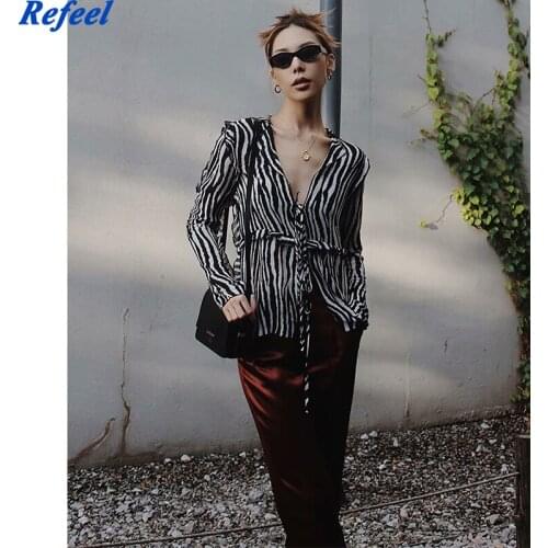 Women zebra summer top sexy front bow tied hollow out camis casual streetwear femme vestidos