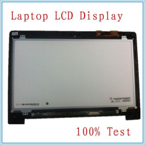 For ASUS VivoBook 14" S400 S400CA B140XW03 V.0 Full LCD Display Touch Panel Touch Screen Digitizer LCD Assembly