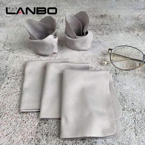 10pcs 15*17.5cm Professional Microfiber Cloth for Lens Cleaning cloth Eyeglass Lens Sunglasses Camera Lens Cell Phone Laptop