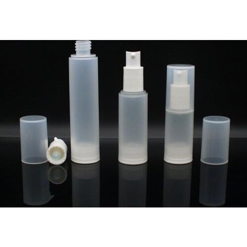 100pcs 20ml 30ml 50ml Empty Airless Pump bottles Mini Portable Vacuum Cosmetic Lotion Treatment Travel bottle
