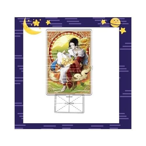 Anime Bungo Stray Dogs Dazai Osamu Nakahara Chuuya Acrylic Stand Figure Display Model Plate Tabletop Decor Cosplay Holiday Gifts