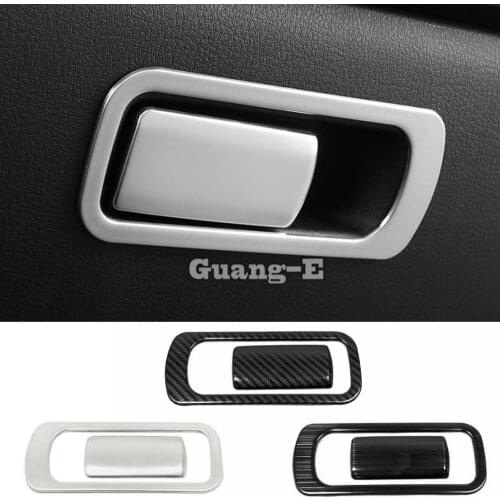 Car Sticker Inner Inside Co-Pilot Glove Handle Bowl Box Front Trim Panel Frame Parts For Mazda 3 Mazda3 Axela M3 2019 2020 2021