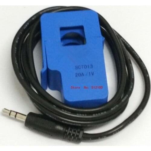 Free shipping 5pcs High Quality 20A SCT-013-020 Non-invasive AC current sensor Split Core Current Transformer