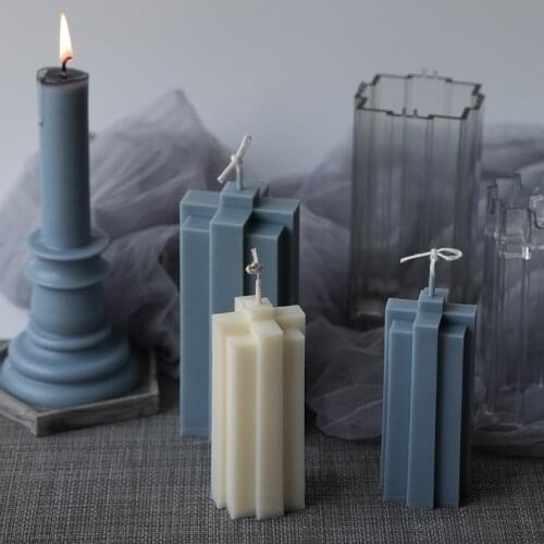 Building Block Candle Mold Baking Tools for Cakes DIY Acrylic Mold Candle Making Supplies Resin Molds Candle Wax Molds