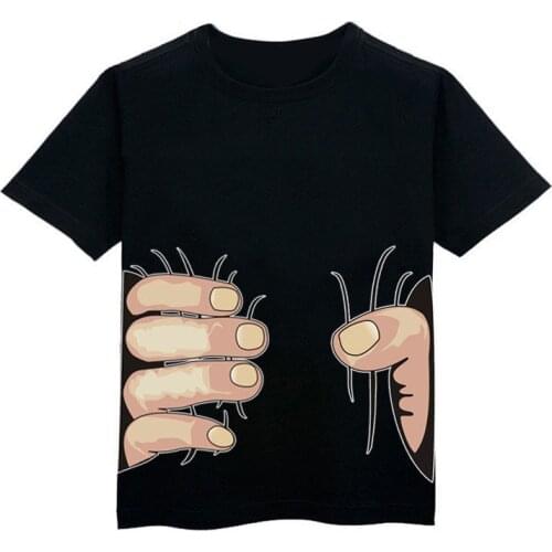 Hot Sale New fashion Children Cartoon Clothes Boys Girls Anime Unisex T-shirt Kids Short Sleeve T shirts 100% Cotton 6 Color