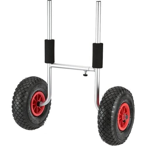 50KG Loading Capacity Detachable Kayak Trolley Energy-saving Two-wheeled Kayak Carrier Cart accesorios Canoe Boat Kayak