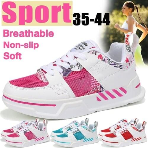 Women Breathable Casual Shoes New Womens Soft Soles Flat Shoes Fashion Air Mesh Summer Shoes Female Tenis Feminino Sneakers