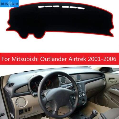 Car Dashboard Cover For Mitsubishi Outlander Airtrek 2001 - 2004 2005 2006 1st Generation Dashmat Pad Carpet Dash Mat Sun Shade