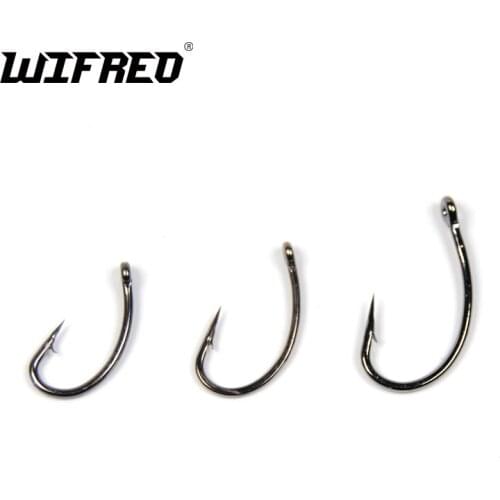 50PCS High Carbon Steel Carp Fishing Hook Barb and Barbless Saltwater Fresh Water Fishing Hooks Size # 6 #8 #10 #4 [YG0006]