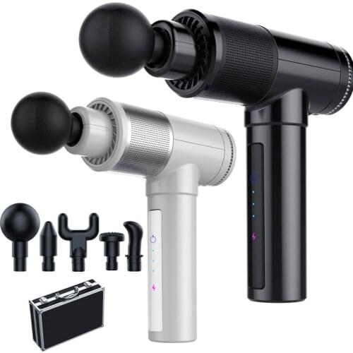 Muscle Relaxed body Massager 12V Lithium Cordless Massage for Gun Vibrating Massage Machine Muscle Relaxation