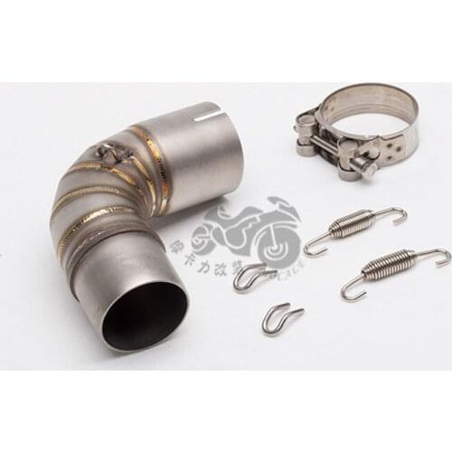 Motorcycle Modified Exhaust Pipe Muffler Exhaust Middle Link Pipe Connection Pipe CB1000R Mid Section CB1000R Exhaust