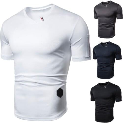 2021 New Summer T-Shirts Men Casual Hip Hop Streetwear Mens Slim Fit Fashion Male T-shirt M-3XL