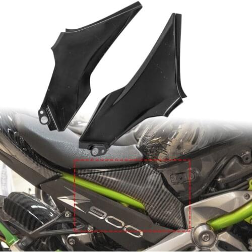 Motorcycle Unpainted Passenger Seat Frame Side Cover Protector Fairing Cowl Panel Bodywork Kit For Kawasaki Z900 2017 2018 2019