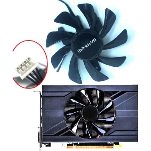 RX 570 470D T129215SU GPU Refrigerador ventilador da Placa De Vídeo para Radeon sapphire RX470D RX570 ITX Sistema de Refrigeraçã