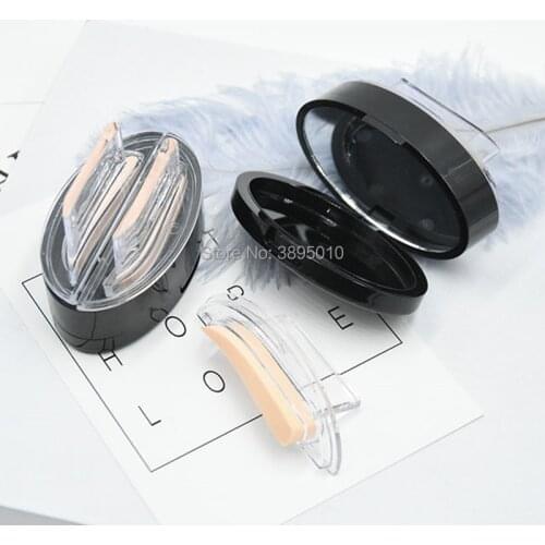 Empty Eyeshadow Compact Case Eyebrow Powder Plate Cosmetic Packing Boxes F270