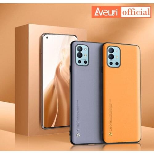 Luxury Leather Case For OnePlus 9 Pro 9R 9Pro 9 R Shockproof Protection Silicone Back Cover Phone Case For One Plus 9 Pro Coque