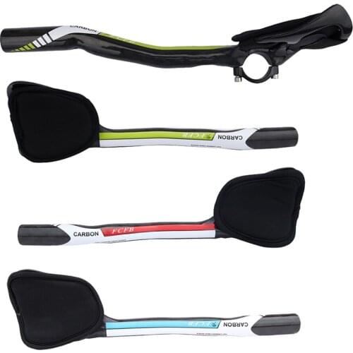 FCFB FW 12K tt hanlebar ends ultralight carbon fiber bike to road / mountain bike, deputy to split the long break TT bar emds