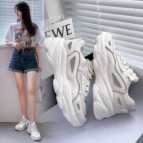 2021Increased Leisure Fall Versatile Dad Ladies Shoes Fashion Low Top Womens Shoes Zapatos De Mujer The Campus Students
