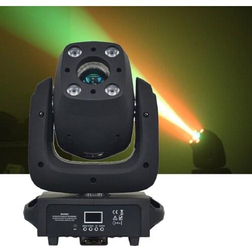 100w spot +4x10w RGBW LED wash moving head light Colorful gobos wash effects stage lighting projector DMX DJ disco party lights