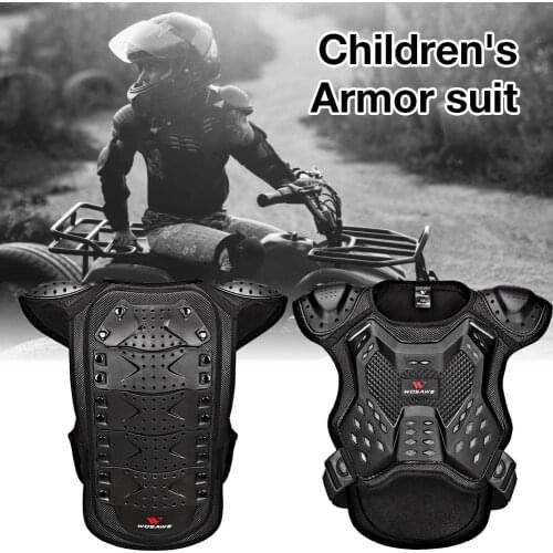 Armor Back Protector Vest Ventilation Holes Kids Dirt Bike Body Chest Spine Protective Sport WareArmor Riding Sports Protection