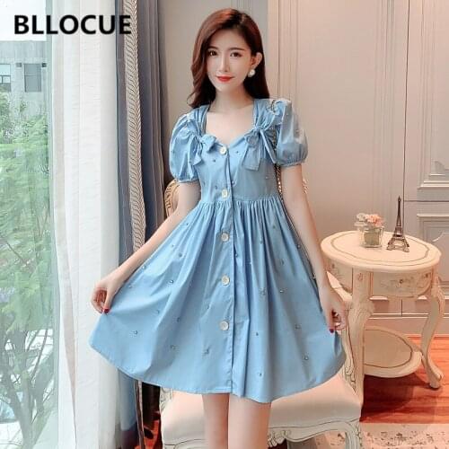 Однотонные летние платья BLLOCUE China At AliExpress