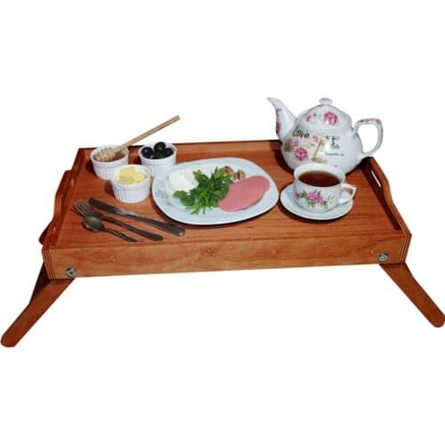 Wooden Bed and Breakfast Tray