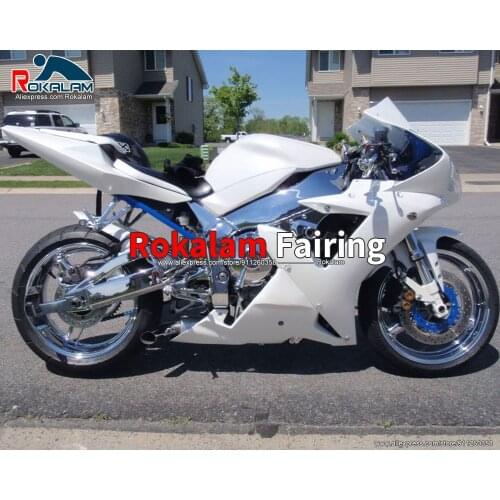 For Yamaha YZF1000 R1 2002 2003 YZFR1 02 03 Full White Motorcycle ABS Fairing Kit (Injection Molding)