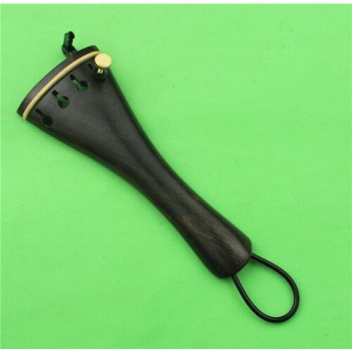 Ebony character high violin pull string board 4/4 violin accessories installation fine tuning tail rope
