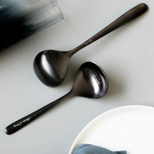 304 Stainless Steel Spoon Cooking Utensil Tool Soup Teaspoon Catering For Kicthen Long Handle Hot Pot Spoon Cooking Tools