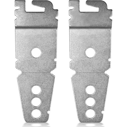 MOLF 2 Pack WP8269145 Dishwasher Countertop Mounting Bracket Compatible With Various Models, Replaces WP8269145, Sliver
