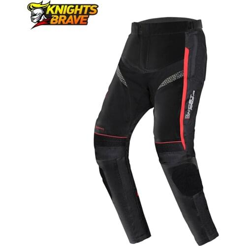 Motorcycle Pants Waterproof Motocross Rally Rider Riding Protection Trousers Motorbike Protective Trousers Have Cotton Lining