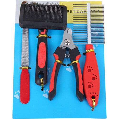 Pet Beauty Care Kit Set Pet Grooming Scissors Pet Grooming Beauty Kit Hair Trimming Hair Care Tools Cleaning Supplies Pet Beauty
