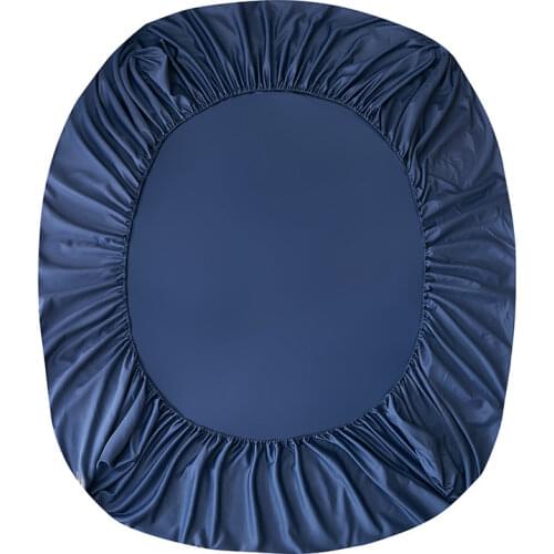 Surper Soft Silk-like Elastic Fitted Bed Sheet Luxury Mattress Cover for Single Double Queen Size 150X200 180x200, No Pillowcase