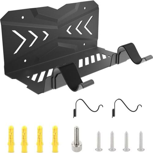 Wall Mount Holder Bracket Hanger Storage Stand For PlayStation 5 Host Headset With 2 Hooks Console Gamepad Game Accessories