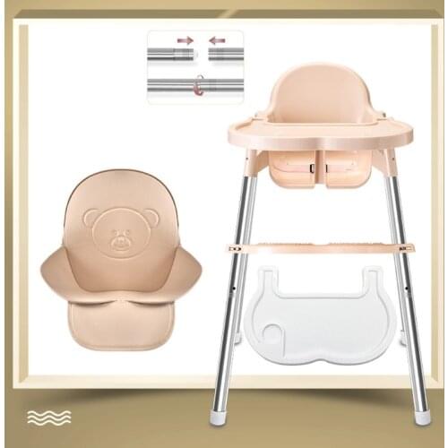 PU Waterproof Universal Highchair Feeding Chair Seat Cushion For Baby Kids Q9QB