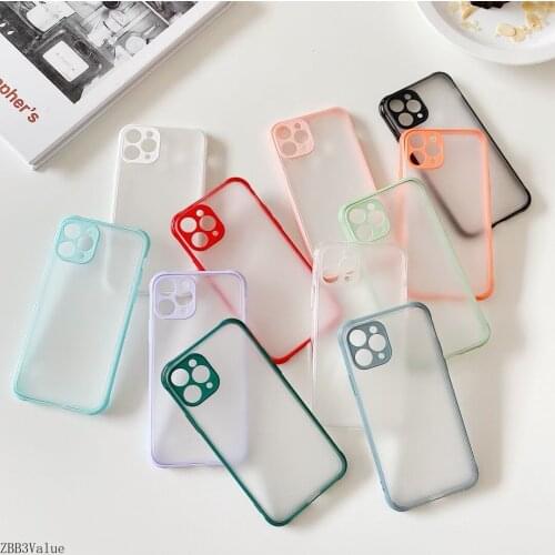 Clear Case For iPhone 12 Pro 12 mini Soft TPU Dropproof Shockproof Phone Protection Cover For iPhone 12Pro Max Transparent Case