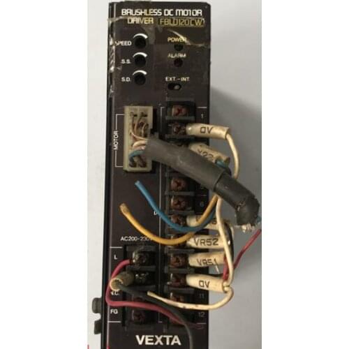 FBLD120CW stepper driver , used in good condition . 80% appearance new , good working , free shipping