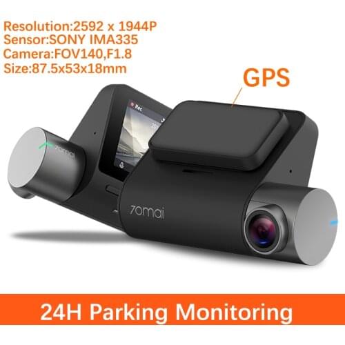 70 Mai Smart Recorder Pro Voice HD Night Vision 1944p Large Wide Angle WiFi Connection 24 Hours Parking Monitoring